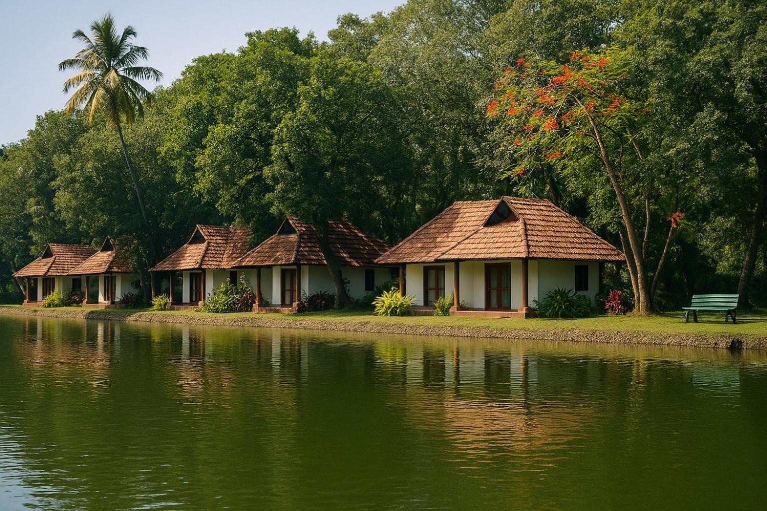 Taj Kumarakom Resort And Spa Kerala Exteriör bild